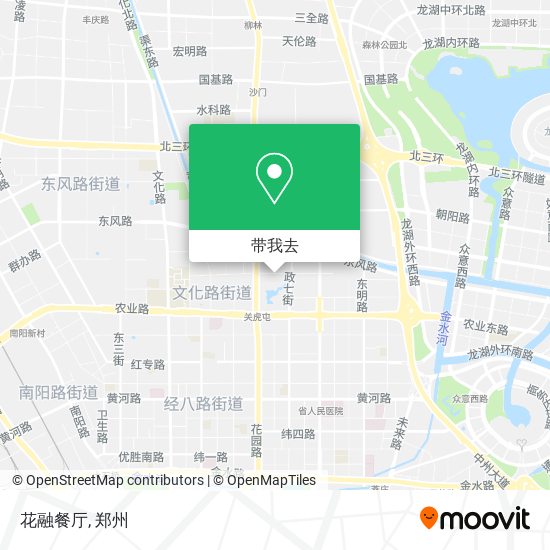 花融餐厅地图