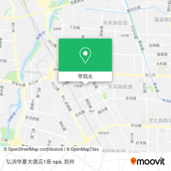 弘润华夏大酒店1座-spa地图