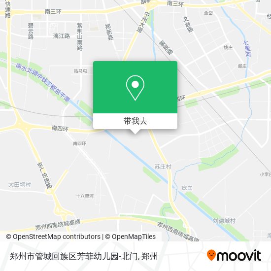 郑州市管城回族区芳菲幼儿园-北门地图