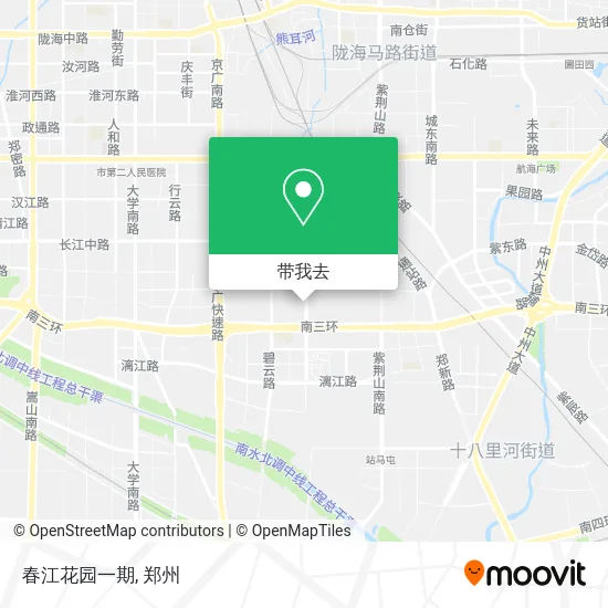 春江花园一期地图