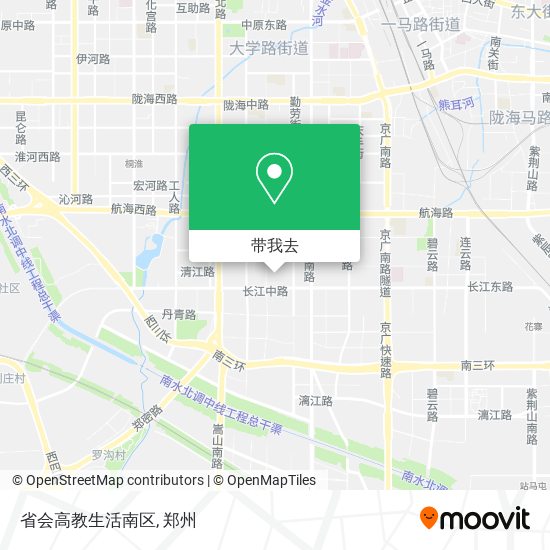 省会高教生活南区地图