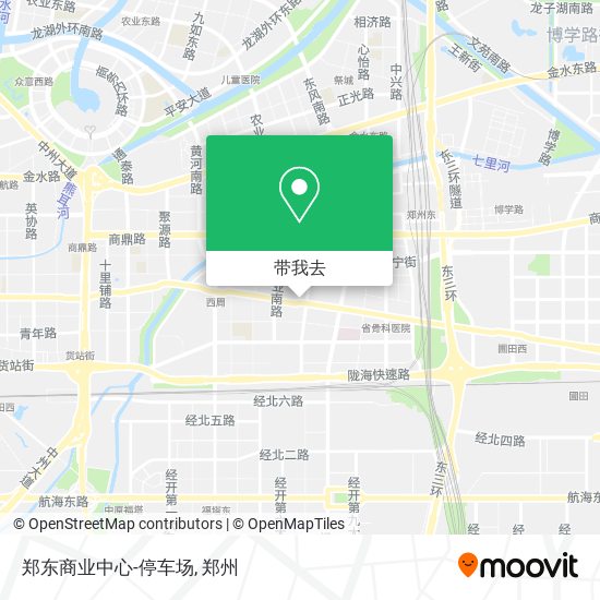 郑东商业中心-停车场地图