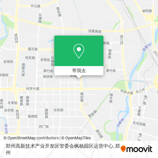 郑州高新技术产业开发区管委会枫杨园区运营中心地图