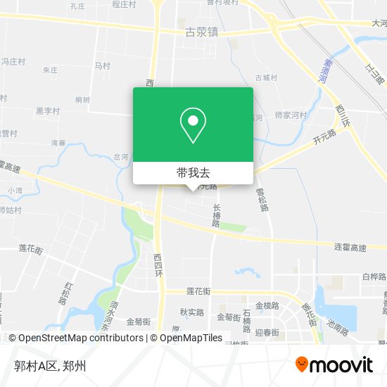 郭村A区地图