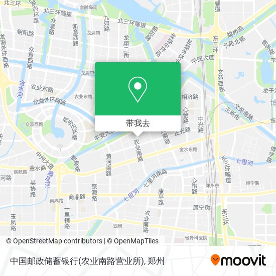 中国邮政储蓄银行(农业南路营业所)地图