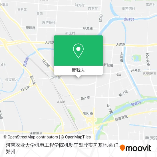 河南农业大学机电工程学院机动车驾驶实习基地-西门地图