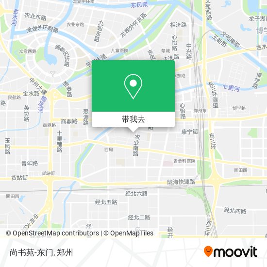 尚书苑-东门地图