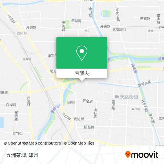 五洲茶城地图