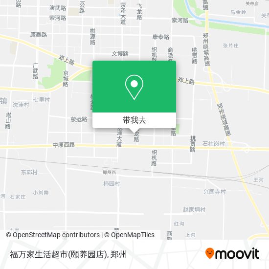 福万家生活超市(颐养园店)地图