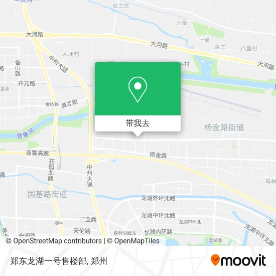 郑东龙湖一号售楼部地图