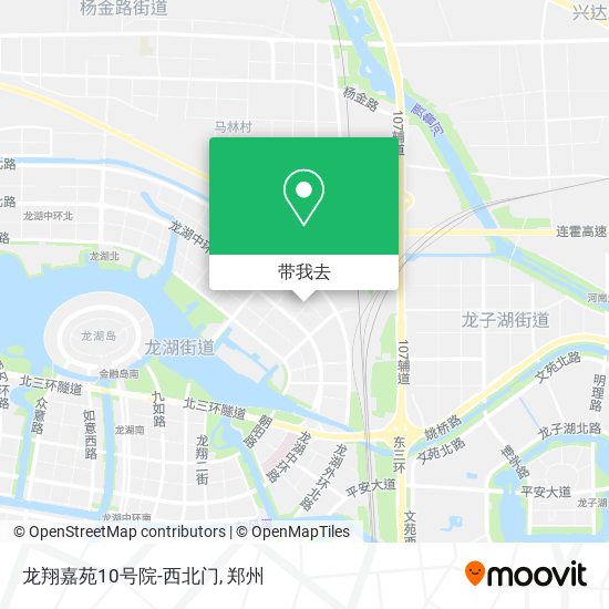 龙翔嘉苑10号院-西北门地图