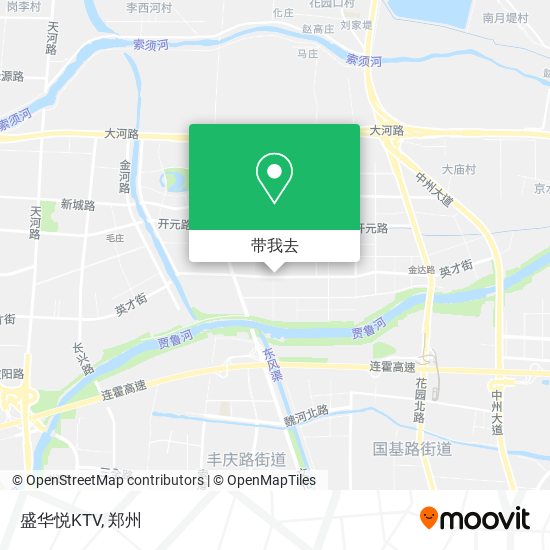 盛华悦KTV地图