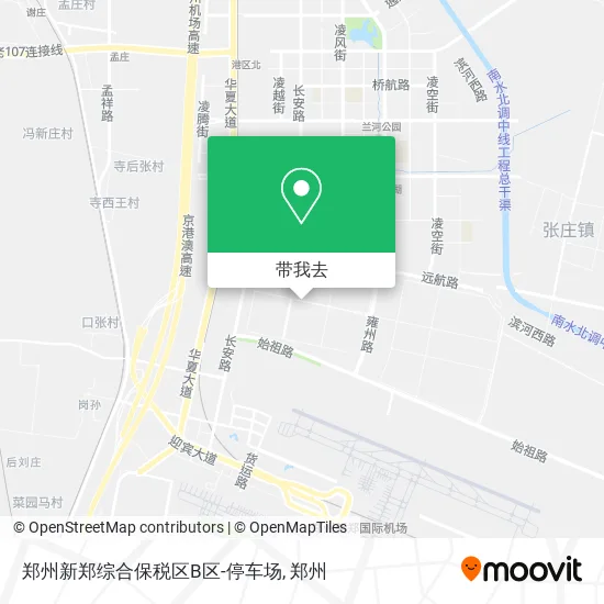 郑州新郑综合保税区B区-停车场地图