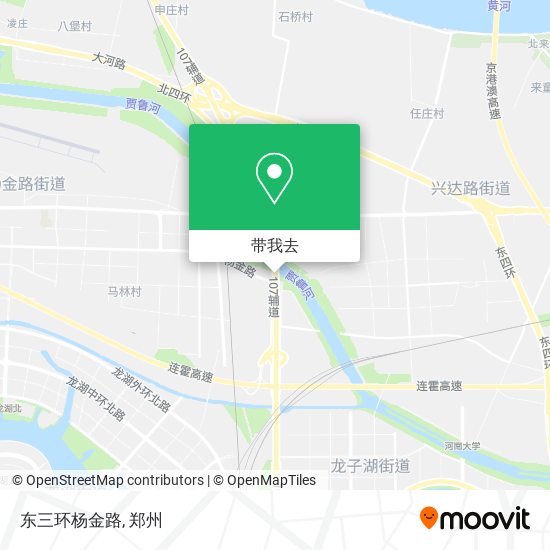 东三环杨金路地图