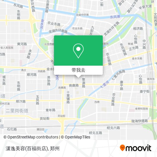 潇逸美容(百福街店)地图