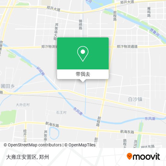 大雍庄安置区地图