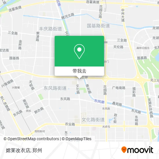 嫦莱改衣店地图
