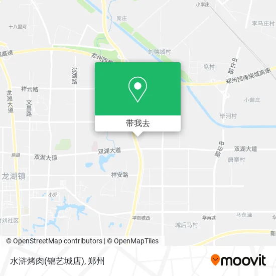 水浒烤肉(锦艺城店)地图
