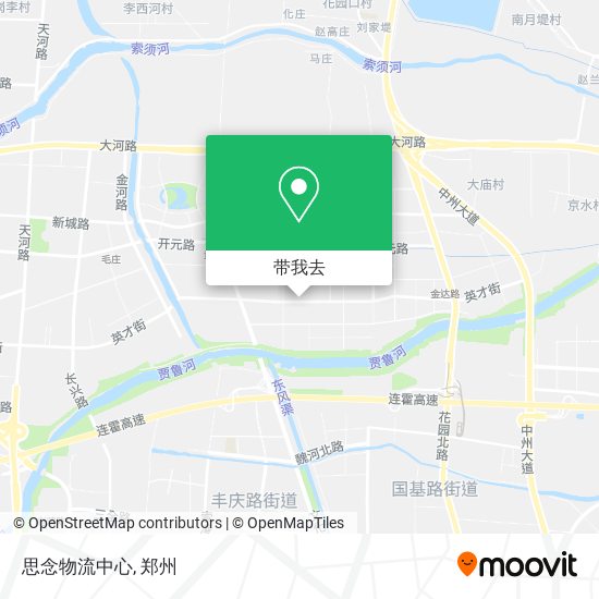 思念物流中心地图