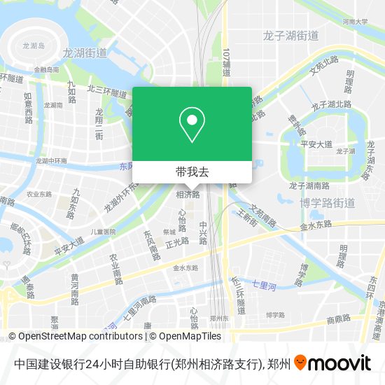 中国建设银行24小时自助银行(郑州相济路支行)地图