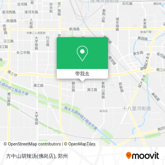 方中山胡辣汤(佛岗店)地图