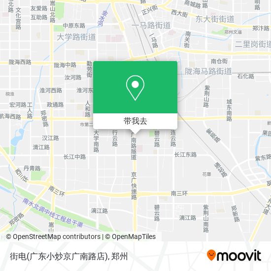 街电(广东小炒京广南路店)地图