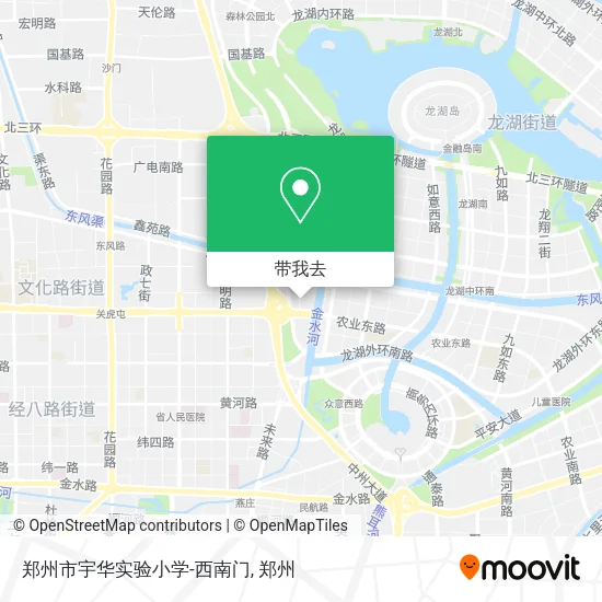 郑州市宇华实验小学-西南门地图