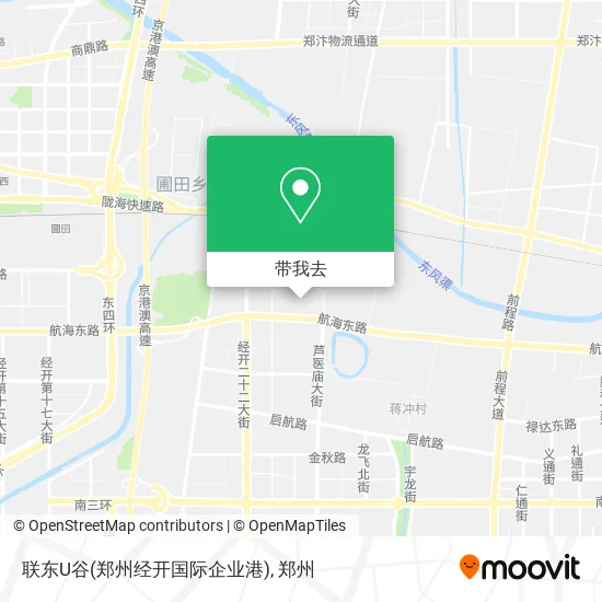 联东U谷(郑州经开国际企业港)地图