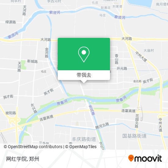 网红学院地图