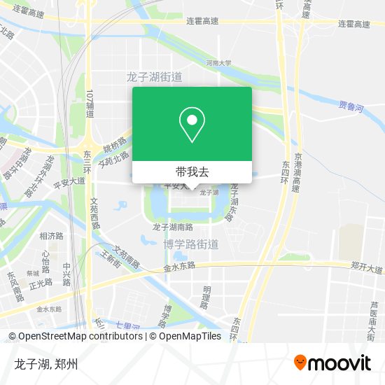龙子湖地图