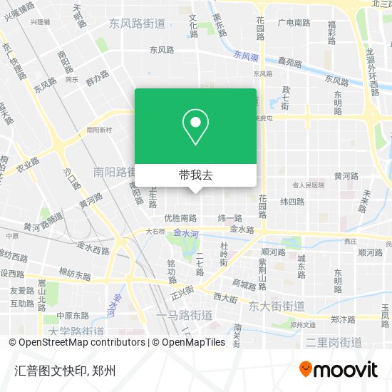 汇普图文快印地图