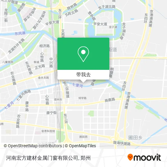 河南宏方建材金属门窗有限公司地图