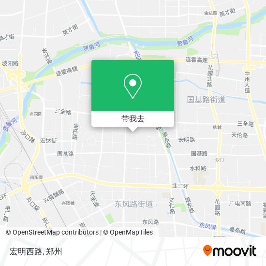 宏明西路地图