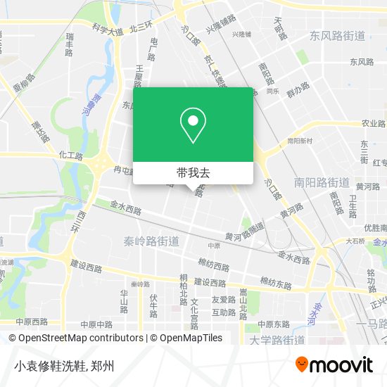 小袁修鞋洗鞋地图