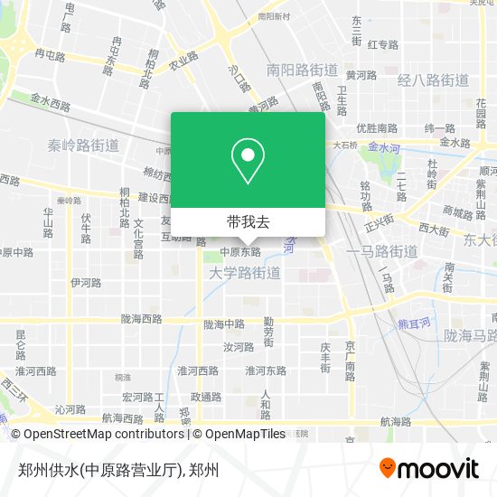 郑州供水(中原路营业厅)地图