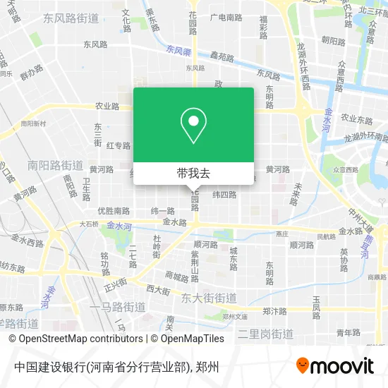 中国建设银行(河南省分行营业部)地图