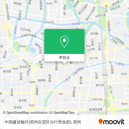 中国建设银行(郑州自贸区分行营业部)地图