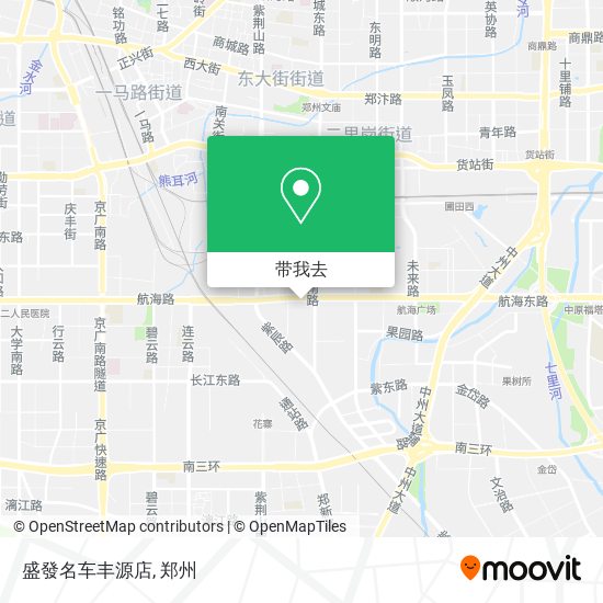 盛發名车丰源店地图