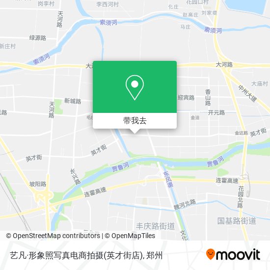 艺凡·形象照写真电商拍摄(英才街店)地图