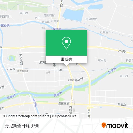 丹尼斯全日鲜地图