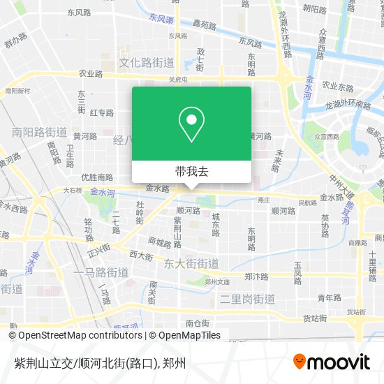 紫荆山立交/顺河北街(路口)地图
