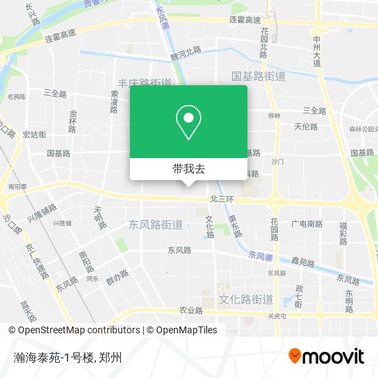 瀚海泰苑-1号楼地图