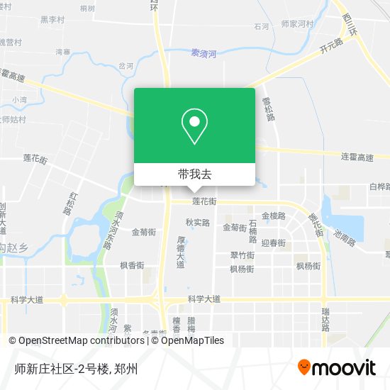 师新庄社区-2号楼地图