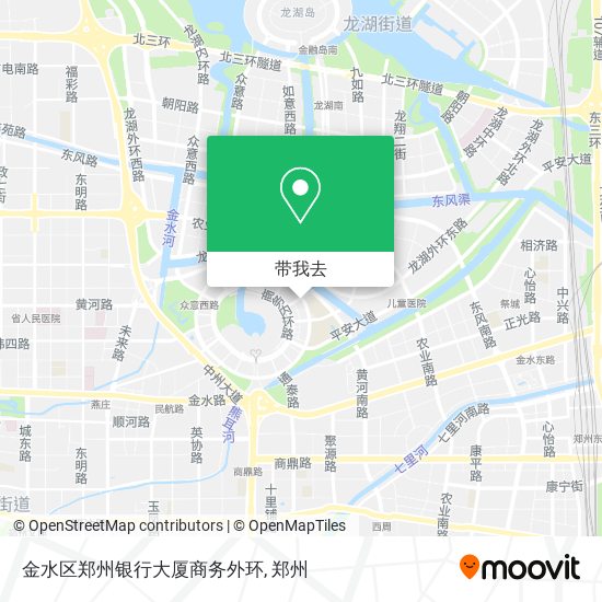 金水区郑州银行大厦商务外环地图
