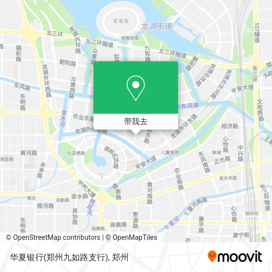 华夏银行(郑州九如路支行)地图