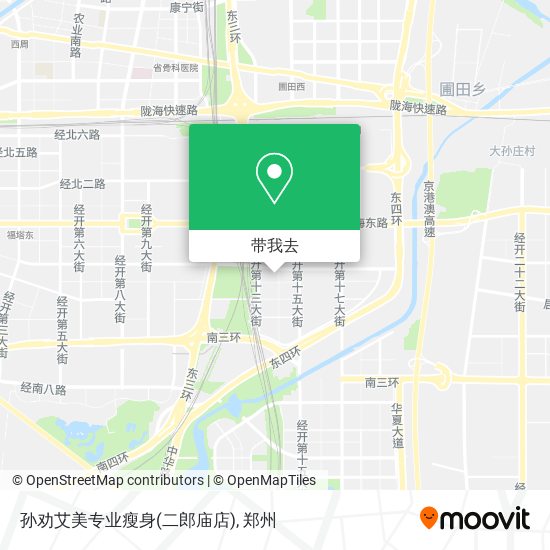 孙劝艾美专业瘦身(二郎庙店)地图