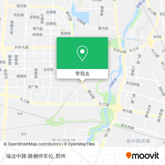 瑞达中路-路侧停车位地图