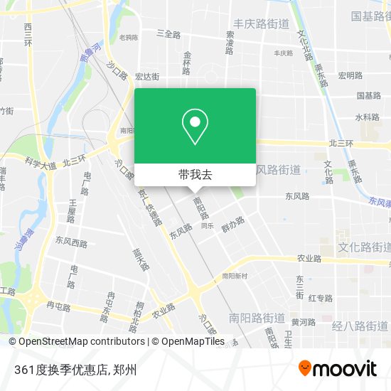 361度换季优惠店地图