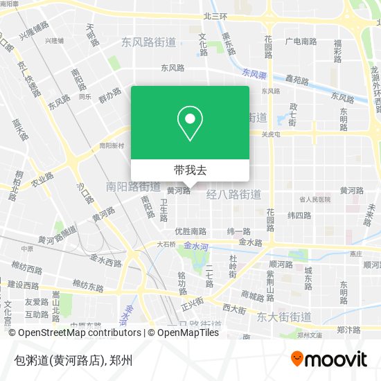 包粥道(黄河路店)地图