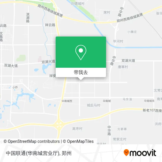 中国联通(华南城营业厅)地图